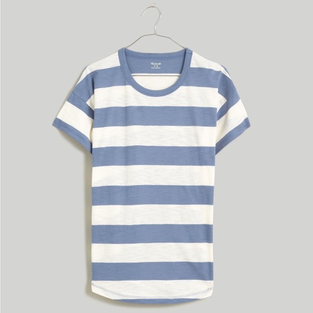 Madewell Whisper Crew Neck Tee - see description